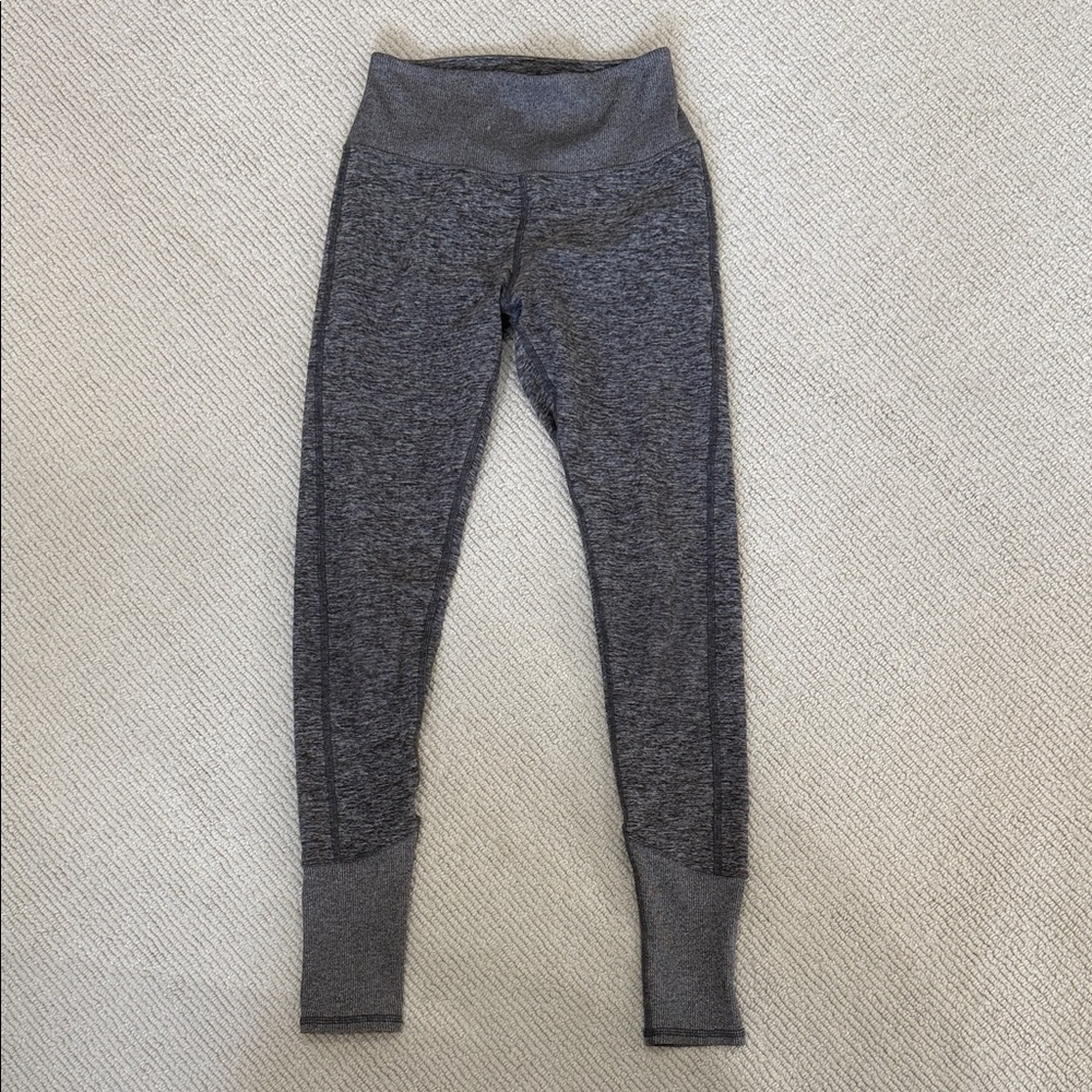 ALO Yoga high waist Alosoft goddess legging in zinc, Heather